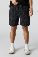 Mid Length Drawstring Short