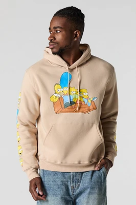 The Simpsons Graphic Fleece Hoodie