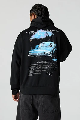 Ford Thunderbird Graphic Fleece Hoodie