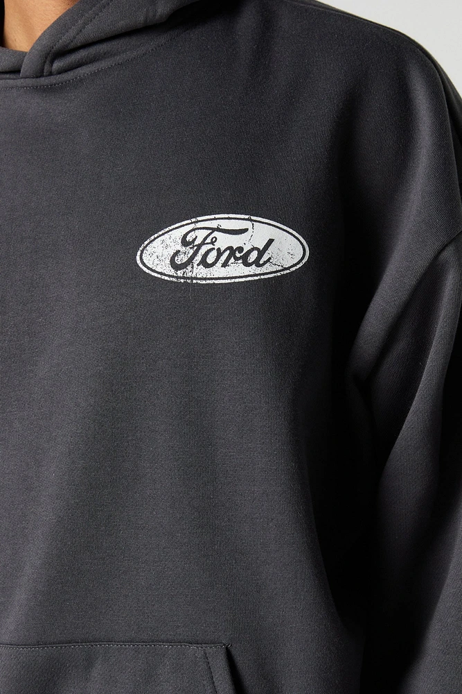 Ford Bronco Graphic Fleece Hoodie