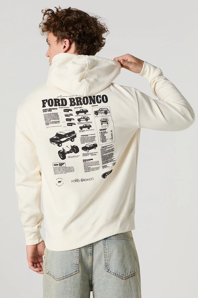 Haut à capuchon avec imprimé Ford Bronco