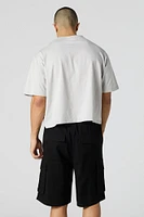 Multi Pocket Longline Cargo Short