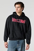 Boys N The Hood Embroidered Graphic Fleece Hoodie