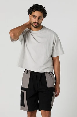 Colourblock Cargo Short