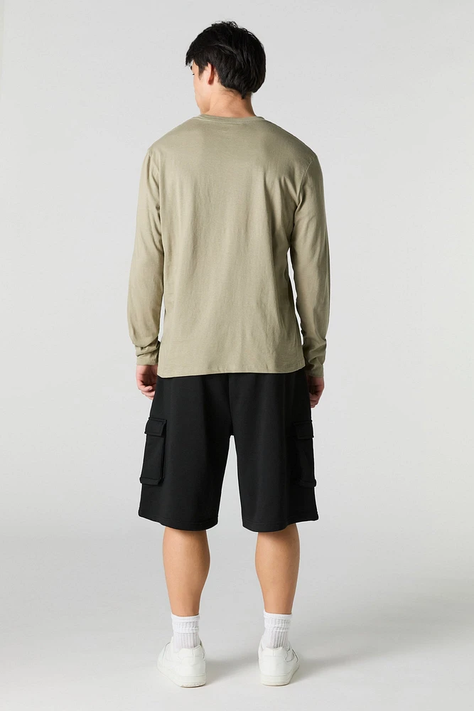 Fleece Cargo Jort