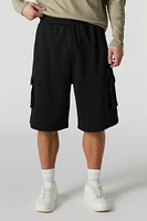 Fleece Cargo Jort