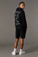 Short en molleton à imprimé Playboy