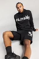 Playboy Graphic Fleece Short