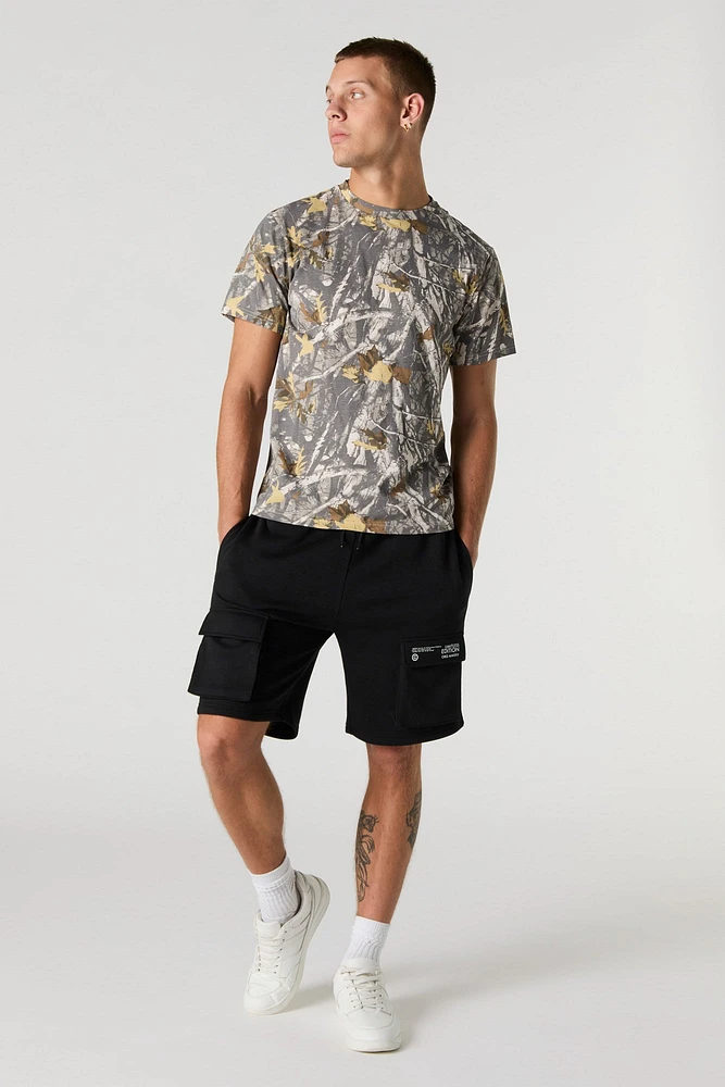 Limitless Edition Graphic Fleece Cargo Short