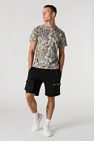 Limitless Edition Graphic Fleece Cargo Short