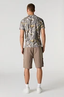 Short cargo en molleton à imprimé Limitless Edition