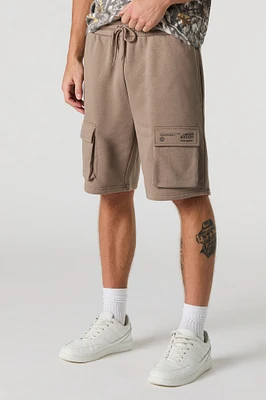 Short cargo en molleton à imprimé Limitless Edition