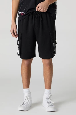 NY Graphic Fleece Cargo Short