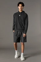 Short en molleton délavé avec imprimé Playboy High Density