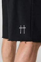 Graphic Fleece Jort