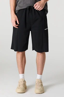 Graphic Fleece Jort