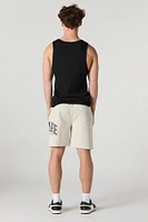 Short en molleton imprimé