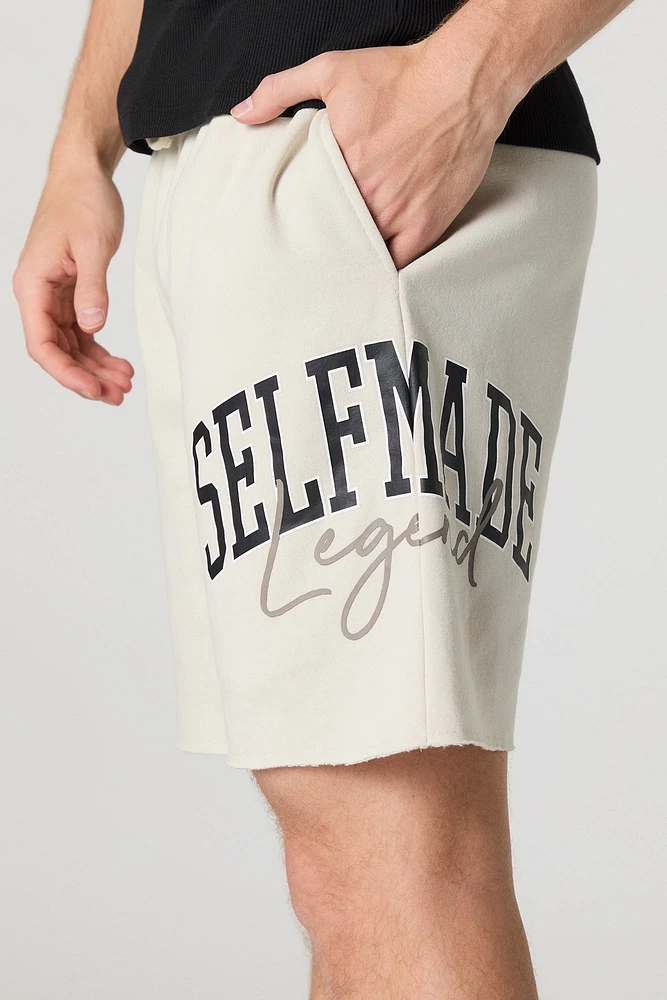 Short en molleton imprimé