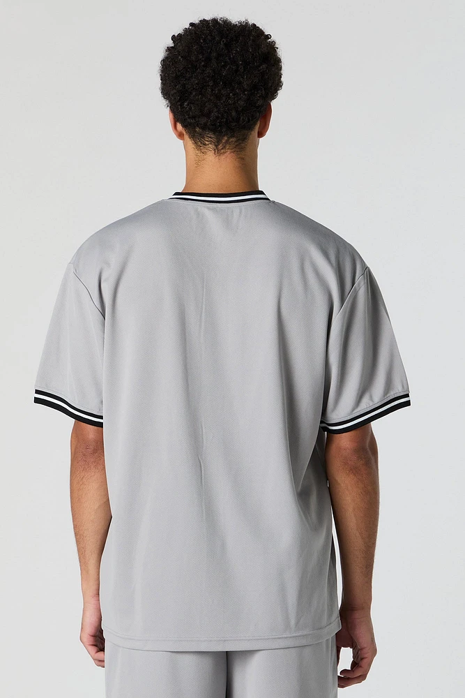 Houston Graphic Mesh Baseball Jersey