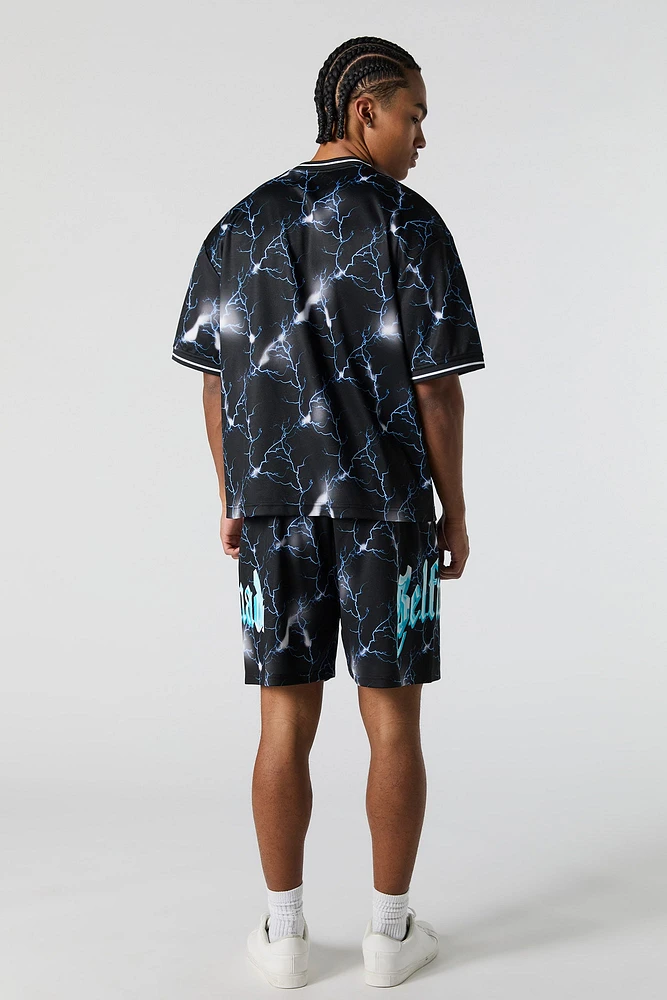 Printed Mesh Active Short