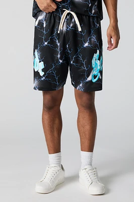 Printed Mesh Active Short