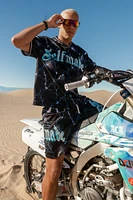 Printed Mesh Jersey