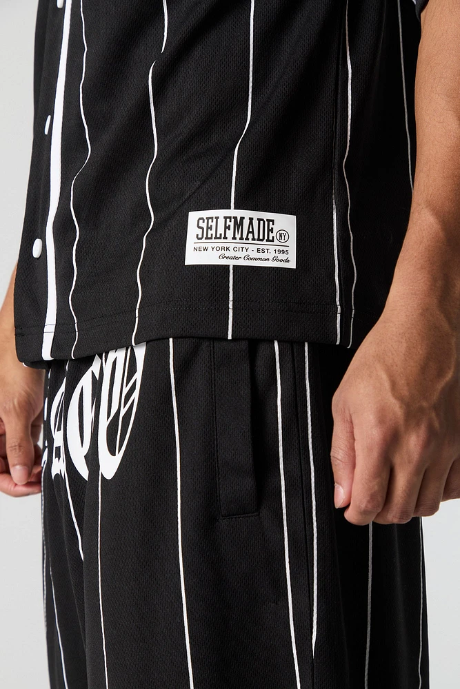 City Graphic Mesh Baseball Jersey