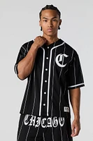 City Graphic Mesh Baseball Jersey