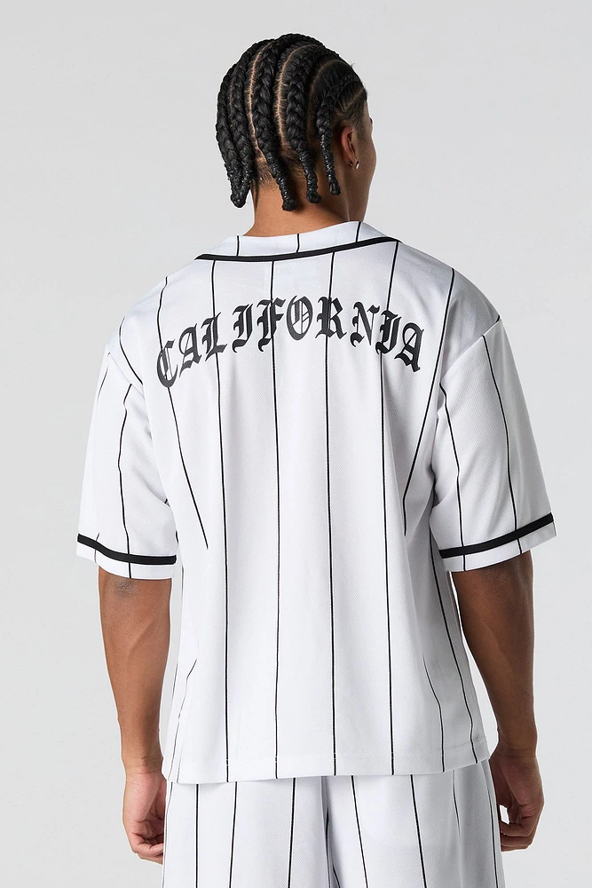 City Graphic Mesh Baseball Jersey