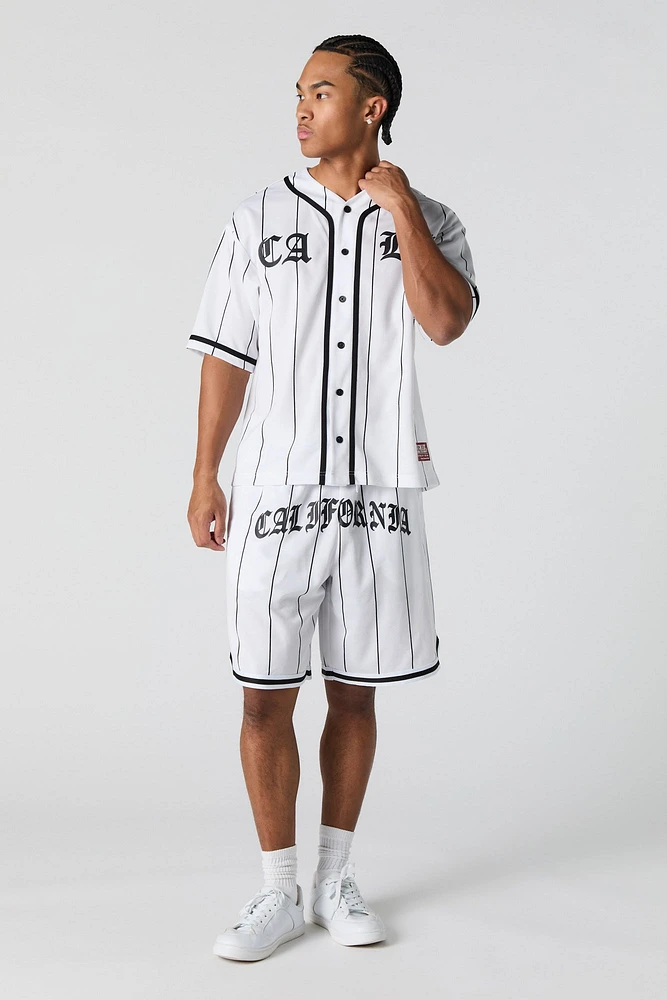 City Graphic Mesh Baseball Jersey