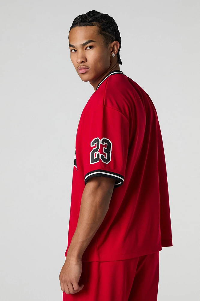 Chicago Graphic Mesh Baseball Jersey