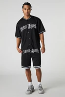 New York Graphic Mesh Baseball Jersey