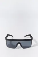 Lightning Arm Soft Touch Shield Sunglasses