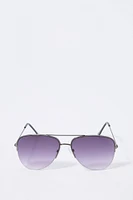 Tinted Aviator Sunglasses