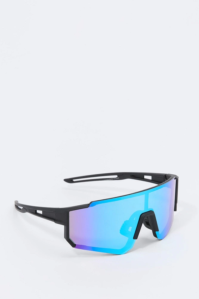 Rimless Shield Sunglasses