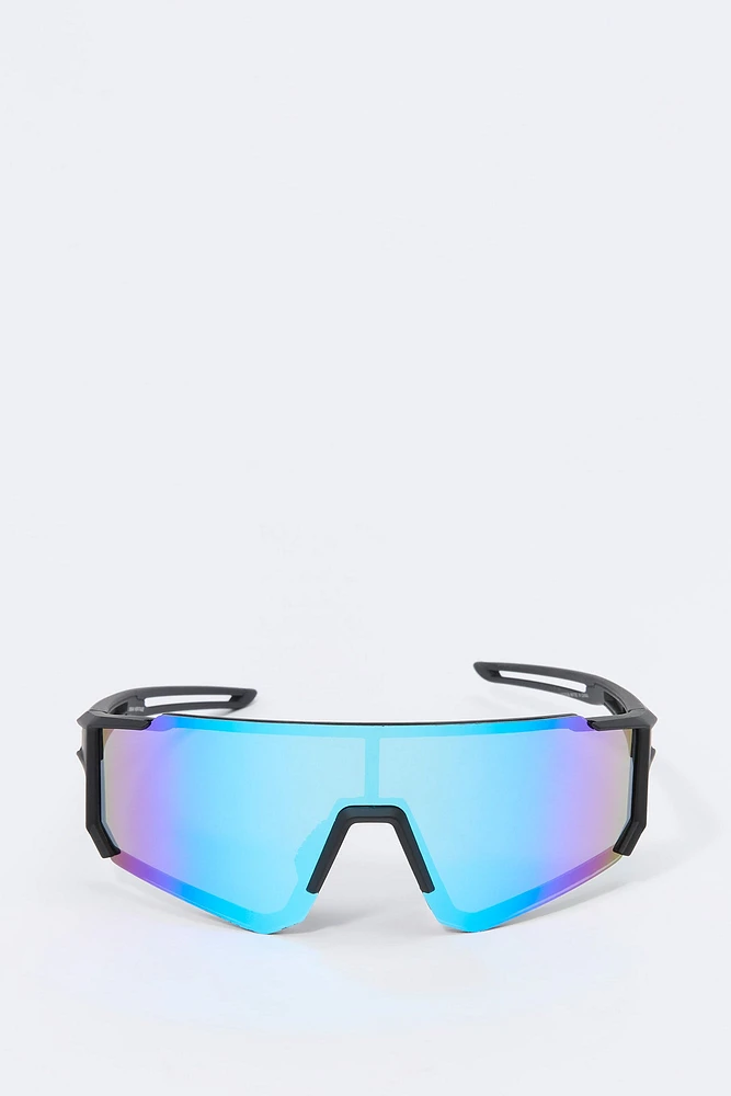 Rimless Shield Sunglasses