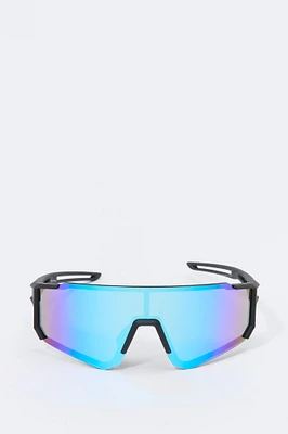 Rimless Shield Sunglasses