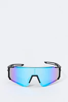 Rimless Shield Sunglasses