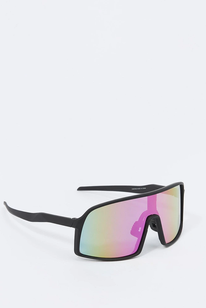 Soft Touch Shield Sunglasses