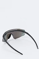 Rimless Sport Shield Sunglasses