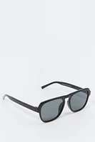 Round Aviator Sunglasses