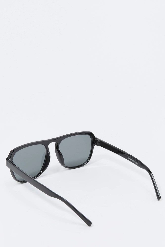 Round Aviator Sunglasses