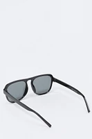 Round Aviator Sunglasses