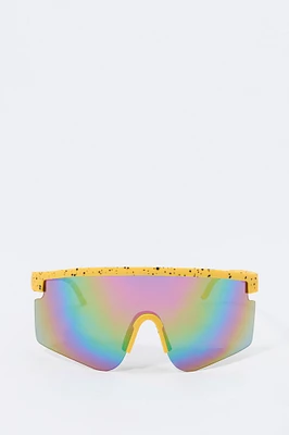 Lunettes de soleil avec Ã©claboussures peinture