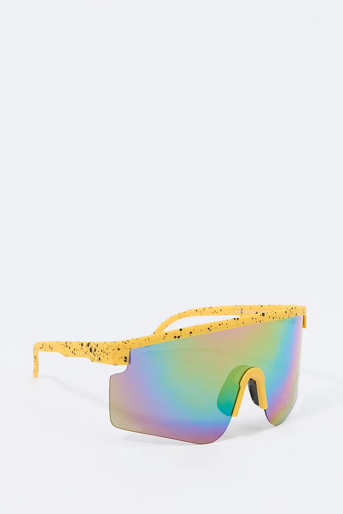 Lunettes de soleil avec Ã©claboussures peinture