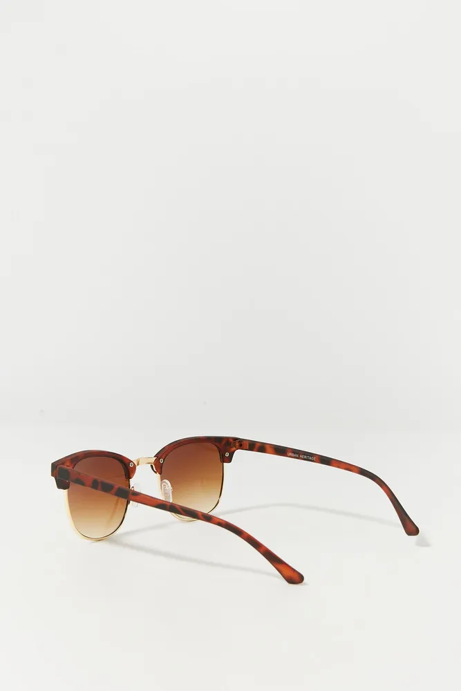 Tortoise Shell Club Master Sunglasses