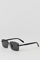 Rimless Square Sunglasses