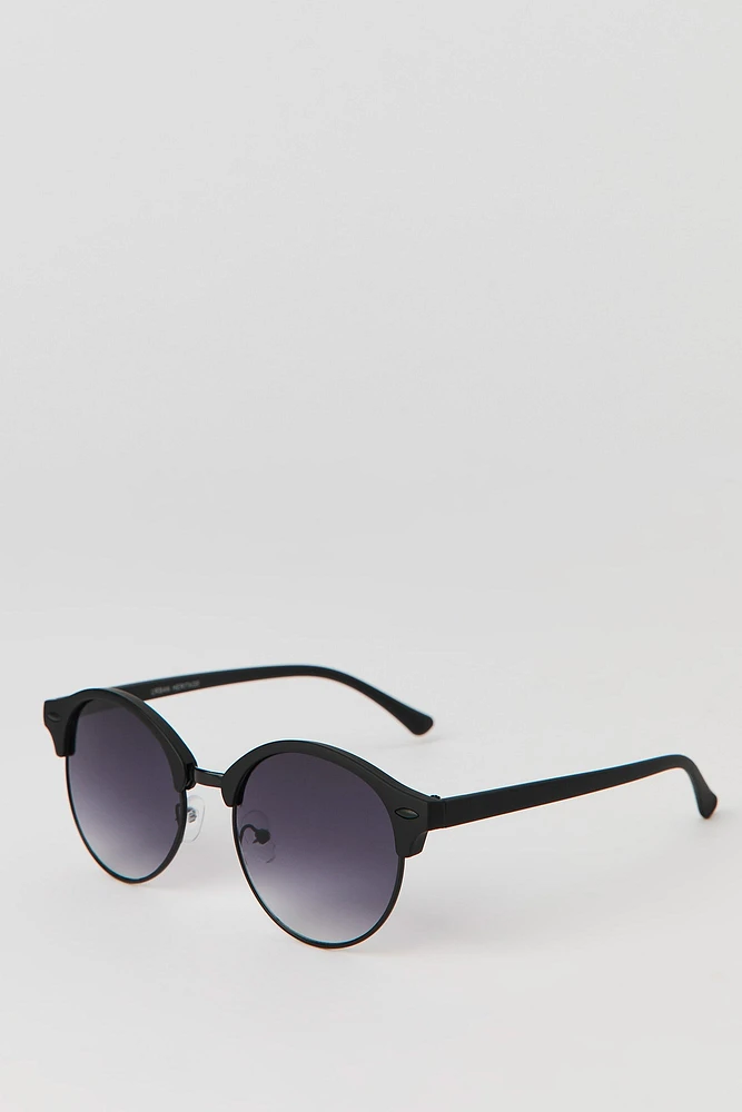 Lunettes de soleil Clubmaster noires