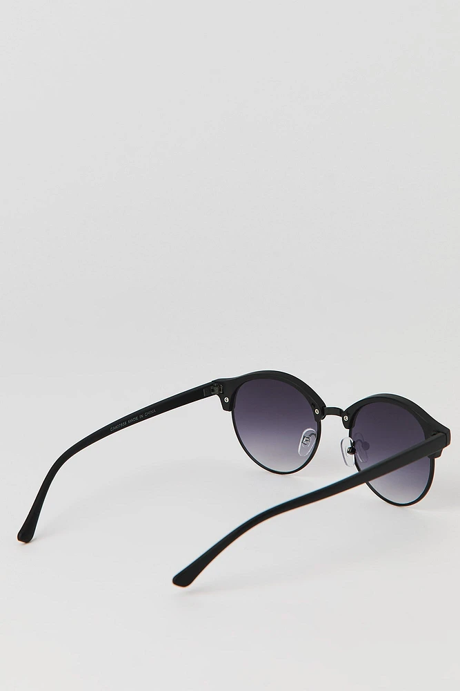 Lunettes de soleil Clubmaster noires