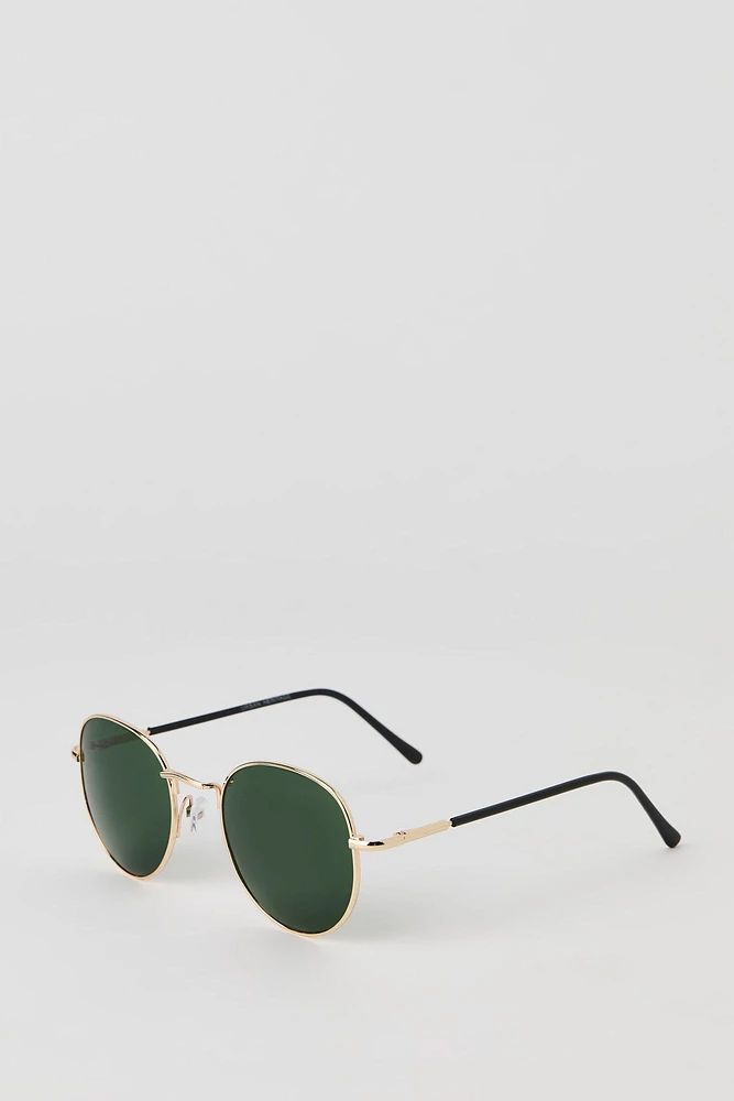 Lunettes de soleil rondes